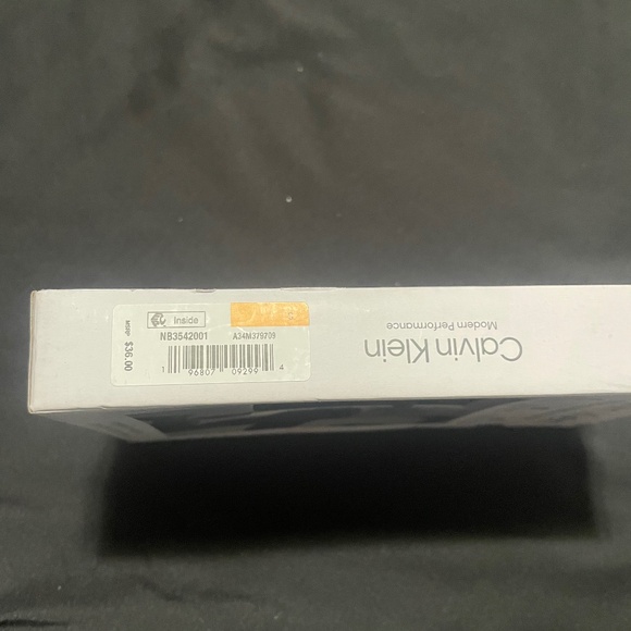 Calvin Klein, Modern Performance Cycle Shorts, Black, Small, #61903542 #NB3542 - Picture 5 of 8